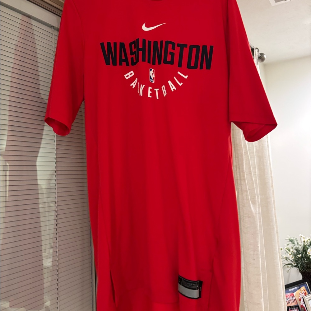 Nike Red Washington Basketball Short Sleeve Tee